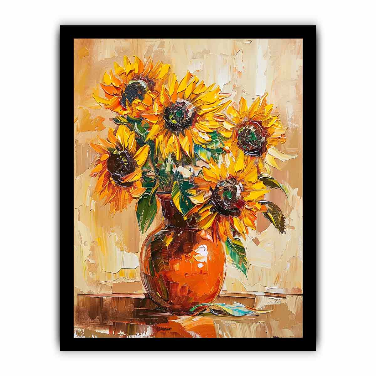 Vase of Flowers Wall Art