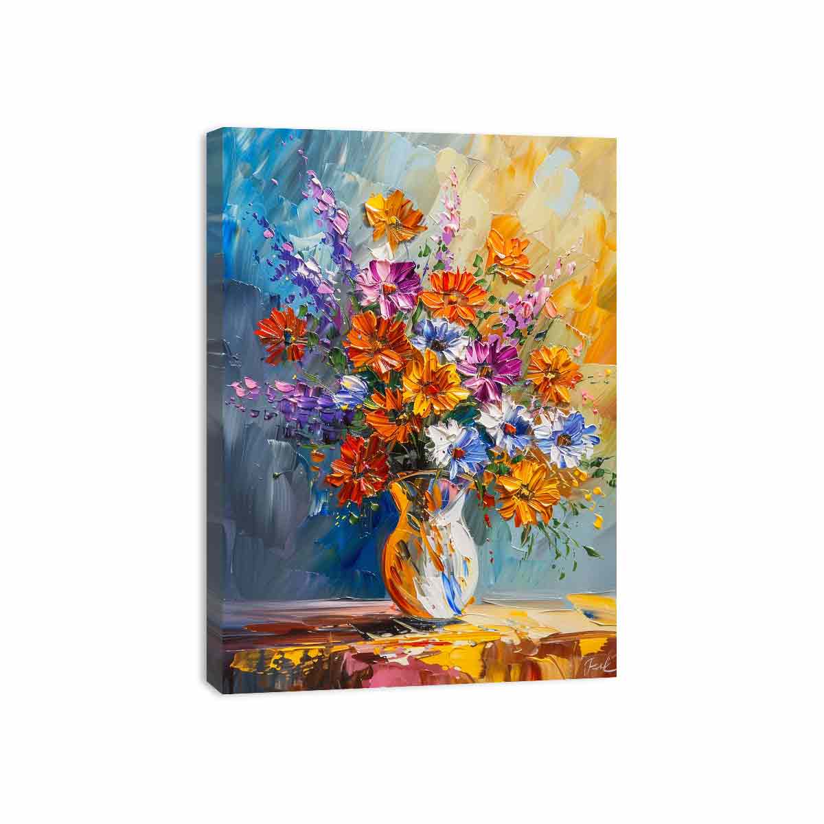 Vase of Flowers Wall Art