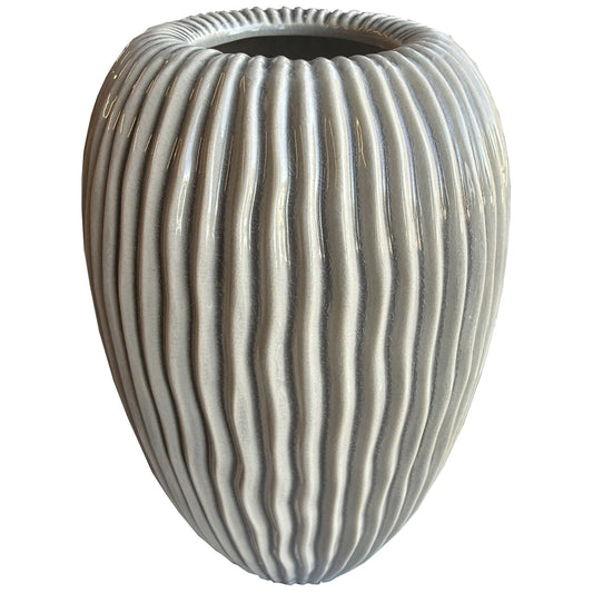 Pallida Large Striped Vase