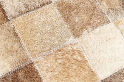 Canvello Genuine Cowhide Leather Decorative Throw Pillows - Handmade Patchwork Boho Accent Pillows For Sofa, Couch, Bed, Chair - Western Southwestern Farmhouse Pillow Covers With Feather Down Insert Included