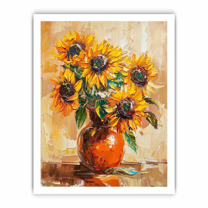 Vase of Flowers Wall Art