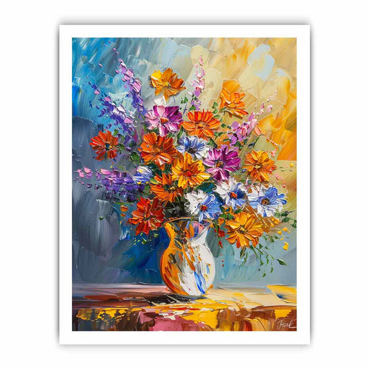 Vase of Flowers Wall Art